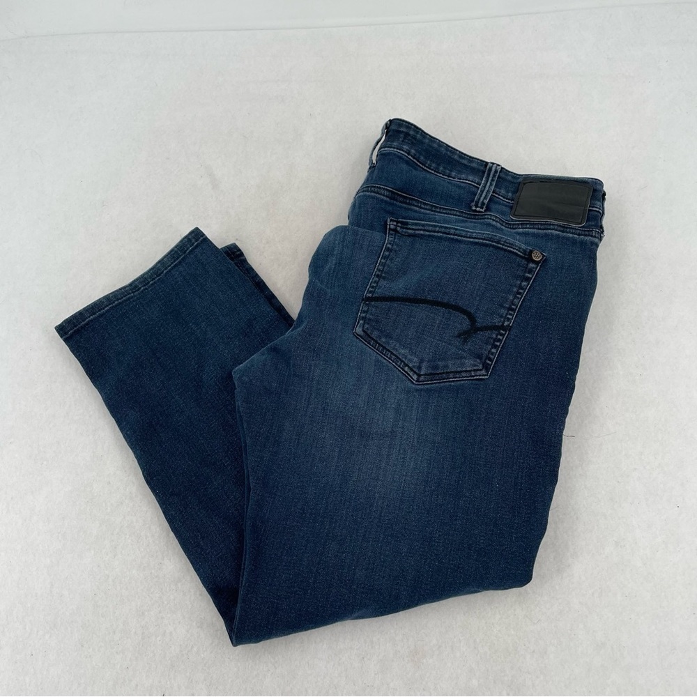 MAVI Women’s Jake Slim Leg dark Wash denim jeans size: 22